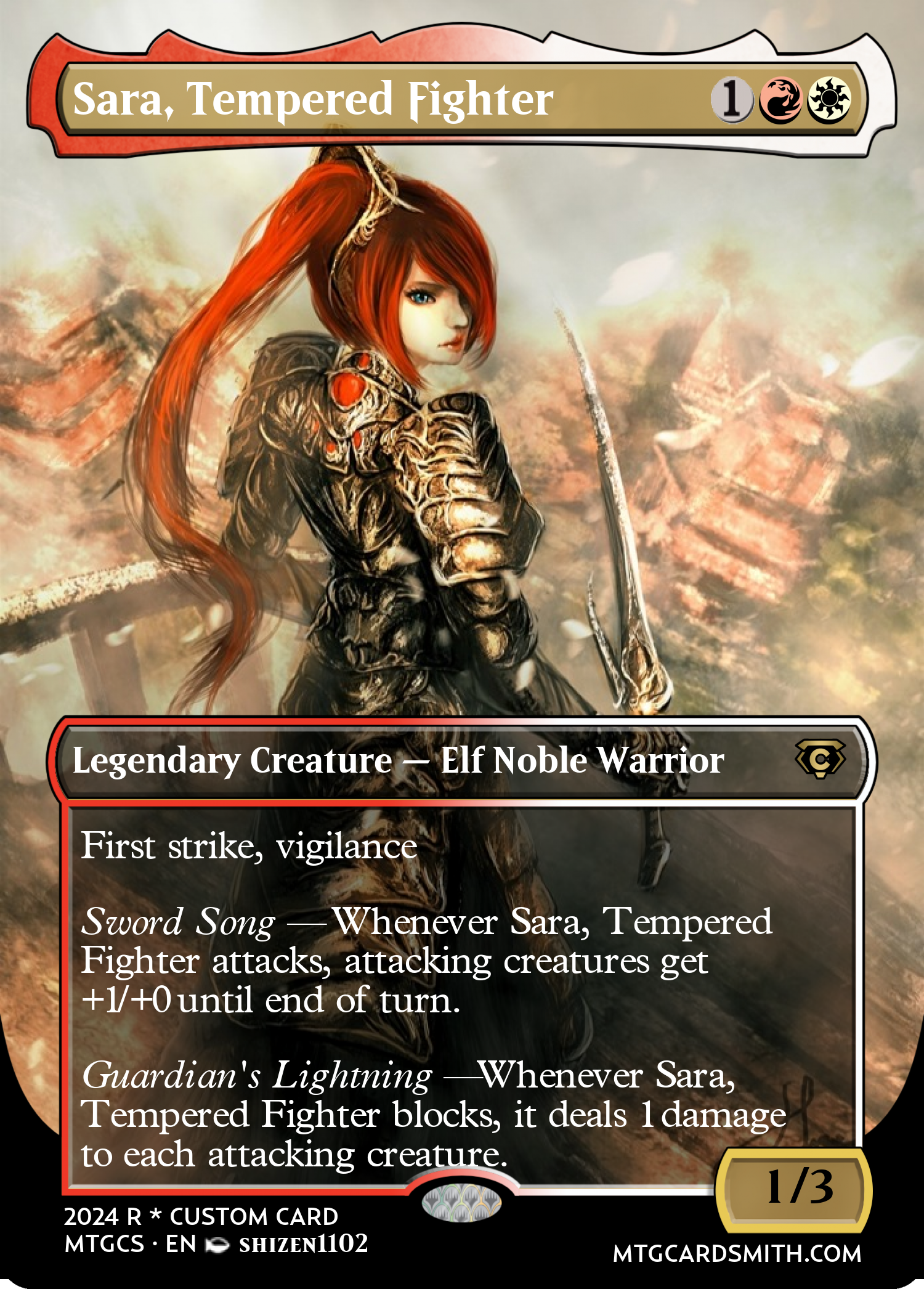 Sara Tempered Fighter